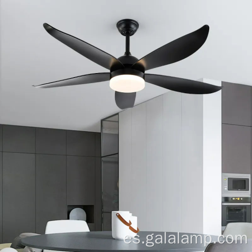 Luces de ventilador de techo de 52 pulgadas Volumen de aire grande